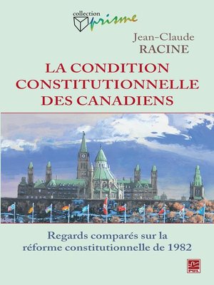 cover image of La condition constitutionnelle des Canadiens